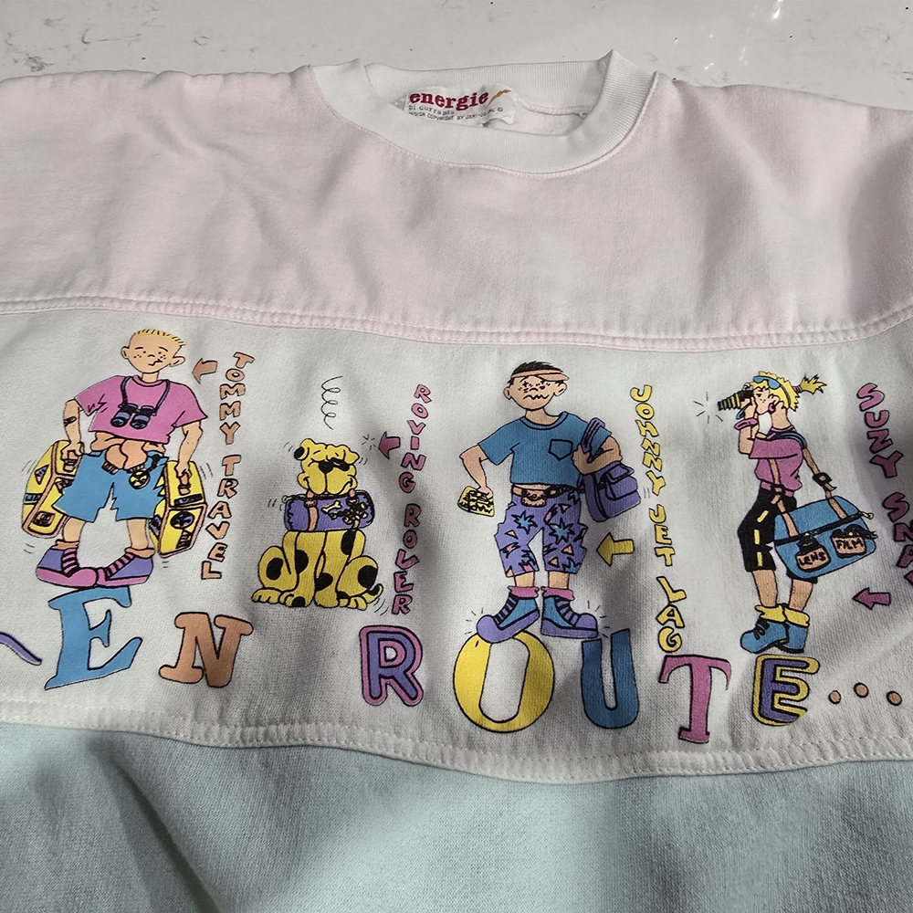 Energie Pastel Graphic Sweatshirt